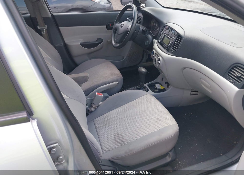 2009 HYUNDAI ACCENT GLS VIN: KMHCN46C09U315714