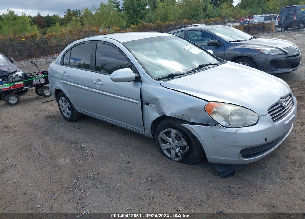 2009 HYUNDAI ACCENT GLS VIN: KMHCN46C09U315714