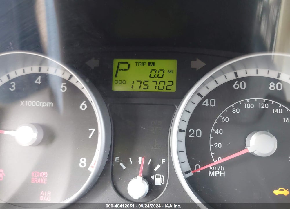 2009 HYUNDAI ACCENT GLS VIN: KMHCN46C09U315714