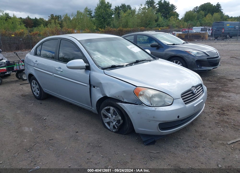 2009 HYUNDAI ACCENT GLS VIN: KMHCN46C09U315714