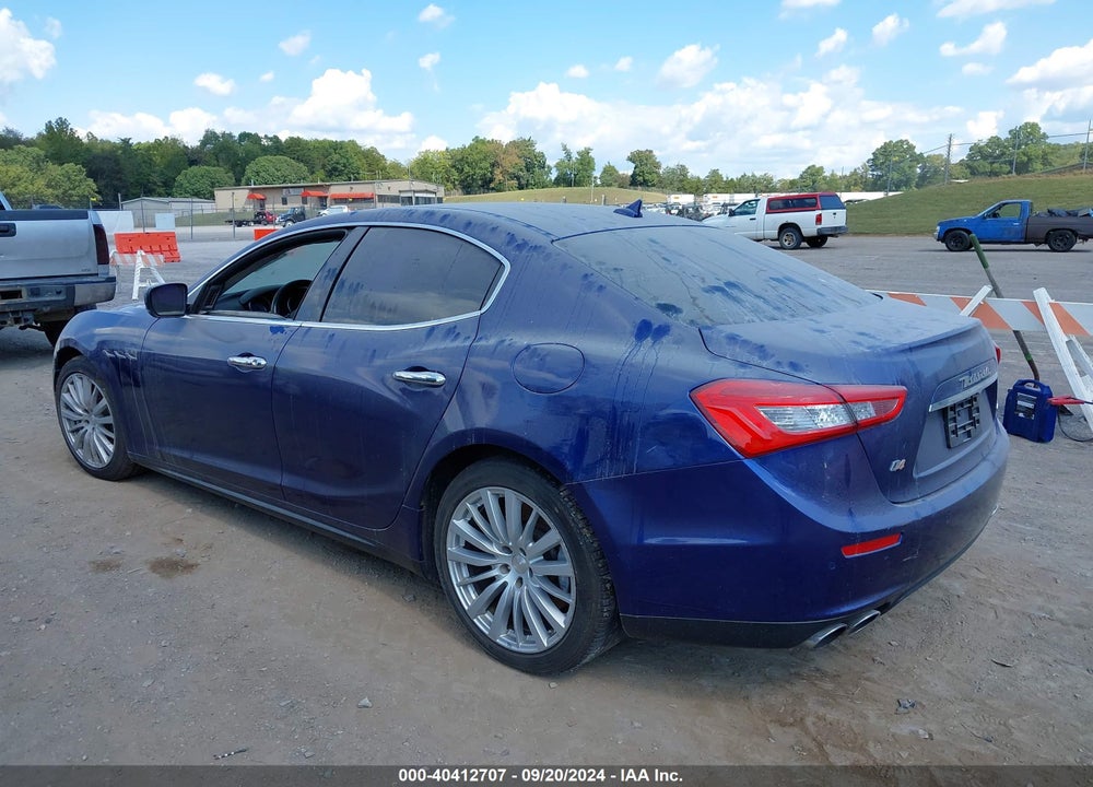 2015 MASERATI GHIBLI S Q4 VIN: ZAM57RTA3F1130671