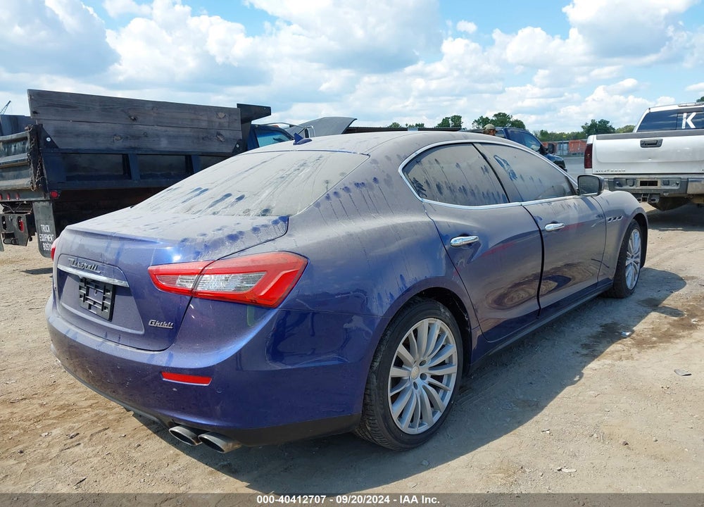 2015 MASERATI GHIBLI S Q4 VIN: ZAM57RTA3F1130671
