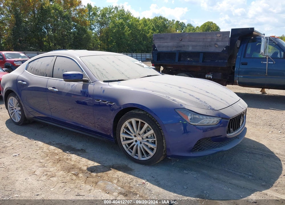 2015 MASERATI GHIBLI S Q4 VIN: ZAM57RTA3F1130671