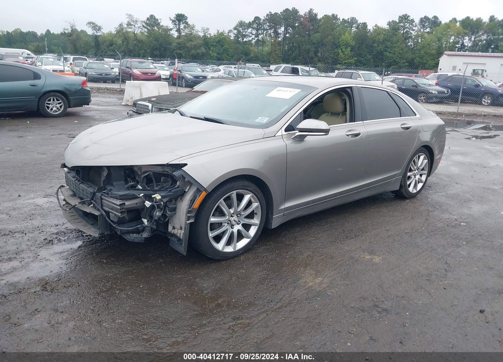 2015 LINCOLN MKZ VIN: 3LN6L2J93FR605855