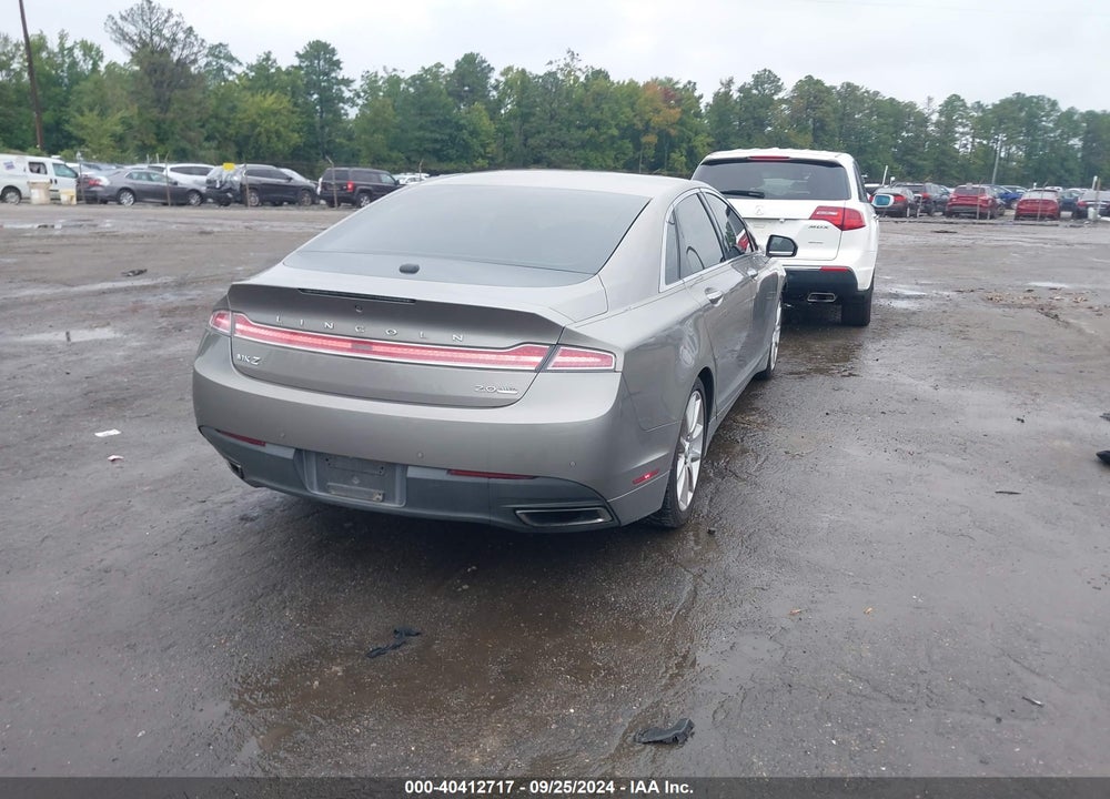 2015 LINCOLN MKZ VIN: 3LN6L2J93FR605855