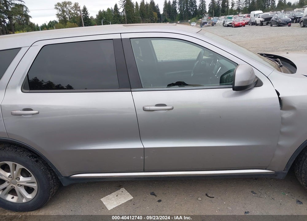 2013 DODGE DURANGO SXT VIN: 1C4RDJAG1DC698913