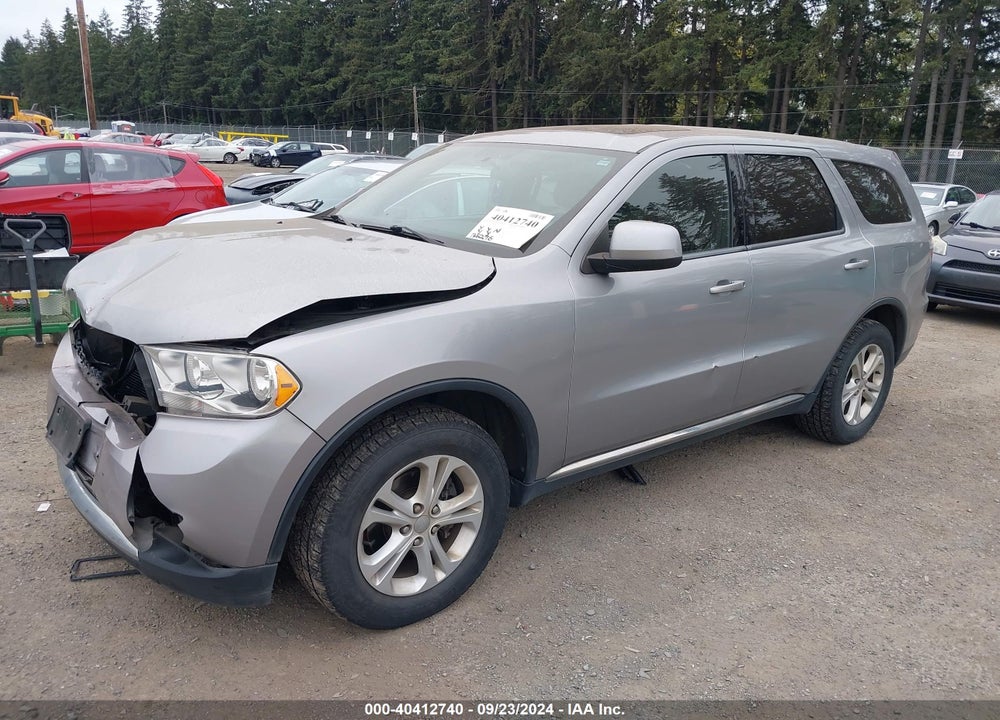 2013 DODGE DURANGO SXT VIN: 1C4RDJAG1DC698913