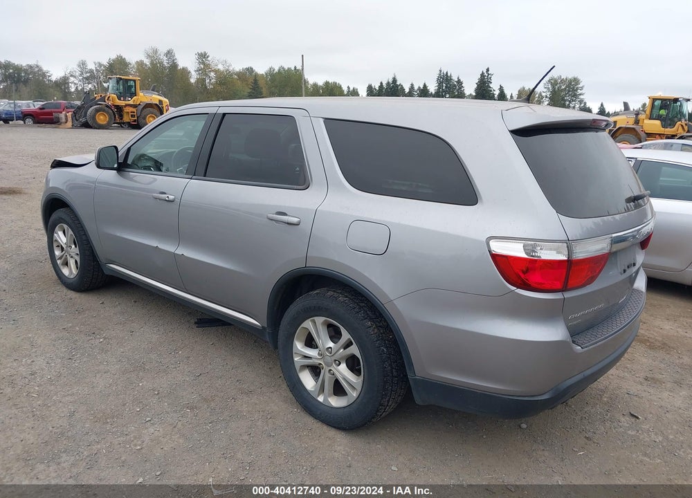 2013 DODGE DURANGO SXT VIN: 1C4RDJAG1DC698913