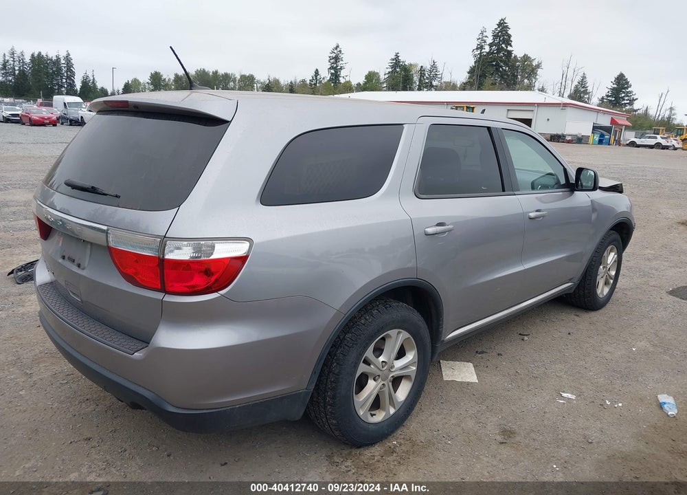 2013 DODGE DURANGO SXT VIN: 1C4RDJAG1DC698913