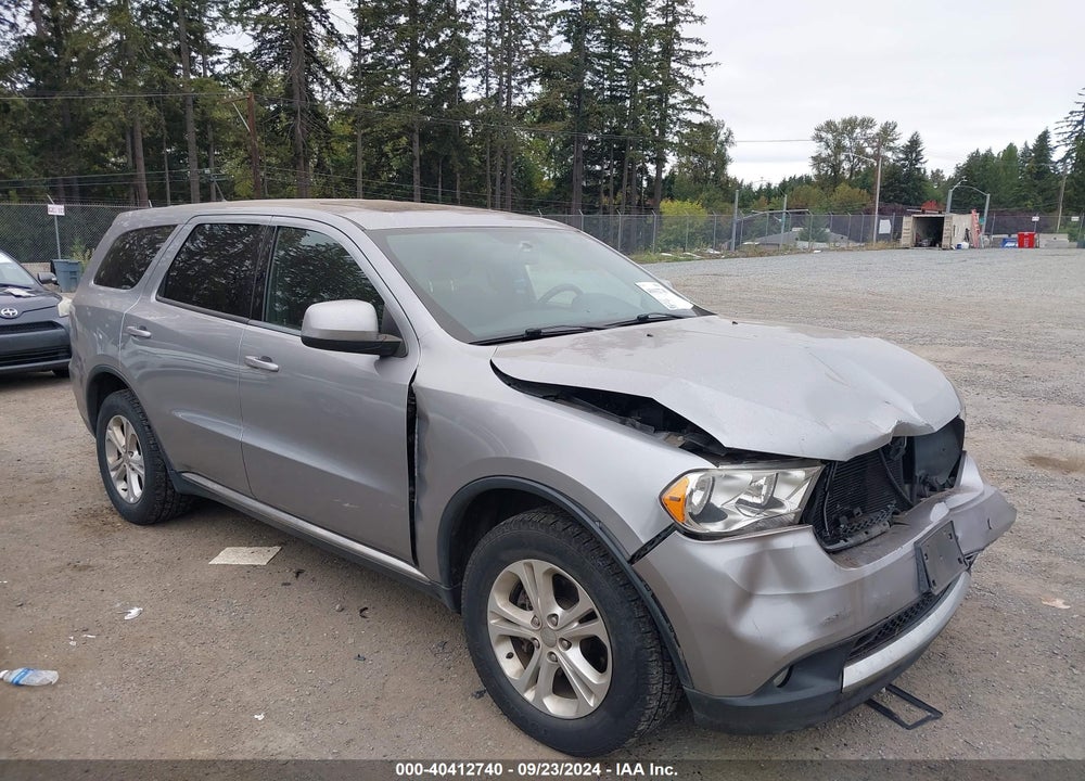 2013 DODGE DURANGO SXT VIN: 1C4RDJAG1DC698913