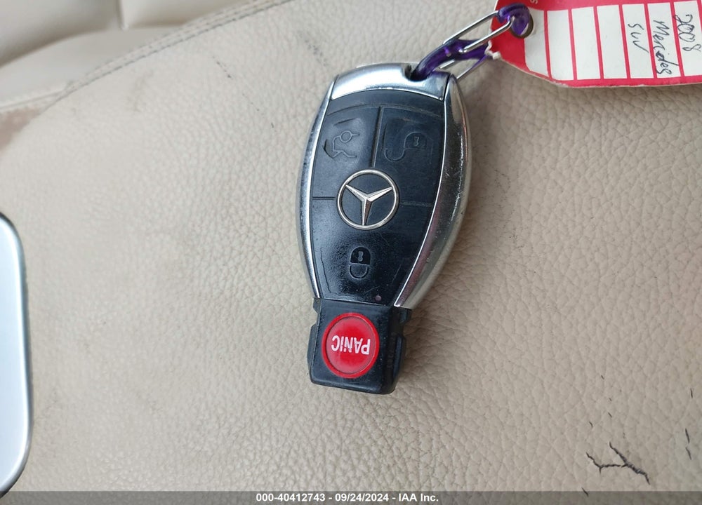 2008 MERCEDES-BENZ ML 350 4MATIC VIN: 4JGBB86E28A348405