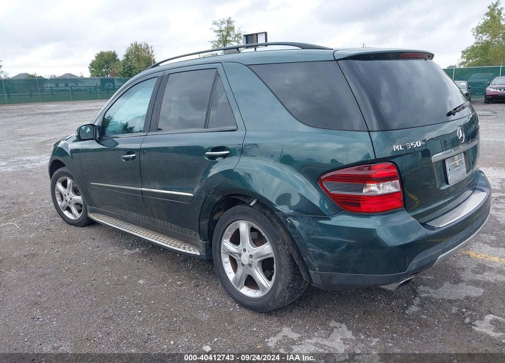 2008 MERCEDES-BENZ ML 350 4MATIC VIN: 4JGBB86E28A348405