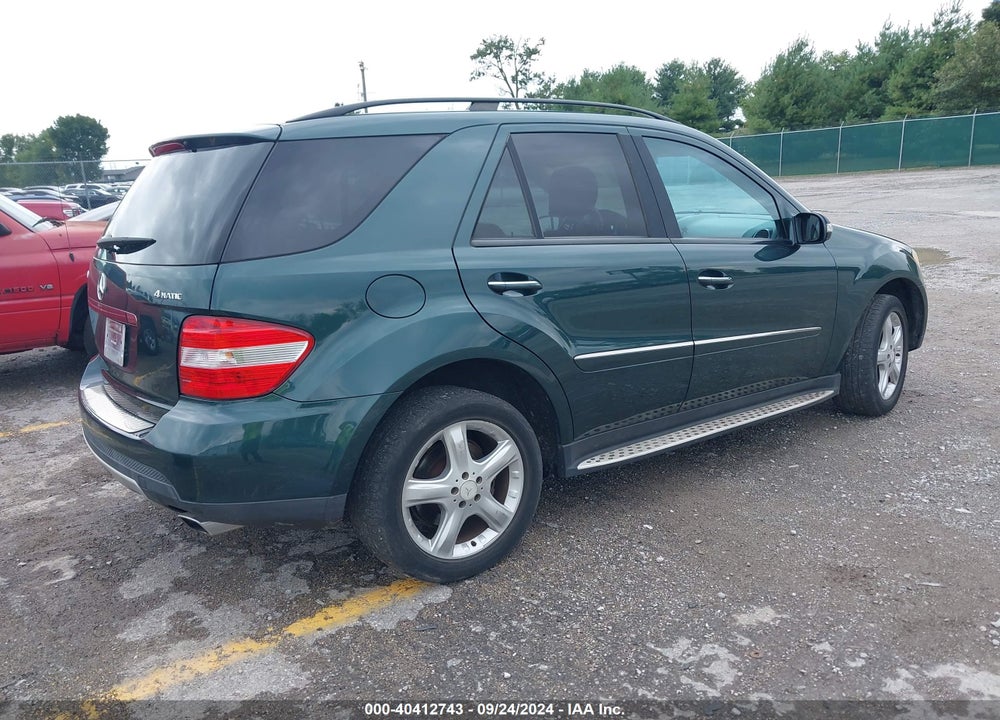 2008 MERCEDES-BENZ ML 350 4MATIC VIN: 4JGBB86E28A348405