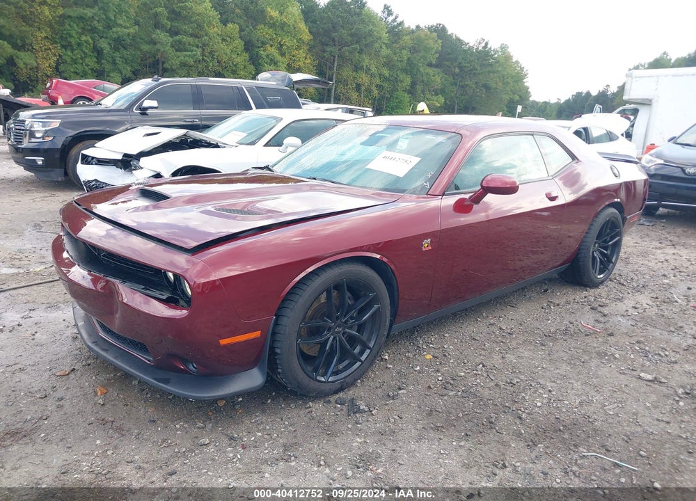 2021 DODGE CHALLENGER R/T SCAT PACK VIN: 2C3CDZFJ6MH571651