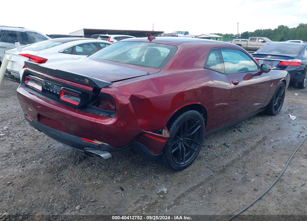 2021 DODGE CHALLENGER R/T SCAT PACK VIN: 2C3CDZFJ6MH571651
