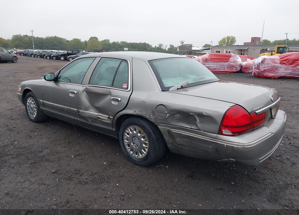 2003 MERCURY GRAND MARQUIS GS VIN: 2MEFM74W13X714133