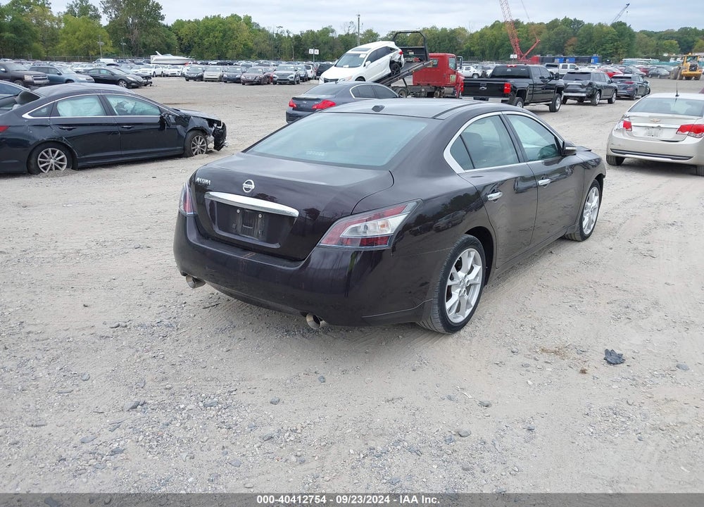2012 NISSAN MAXIMA 3.5 SV VIN: 1N4AA5APXCC801439