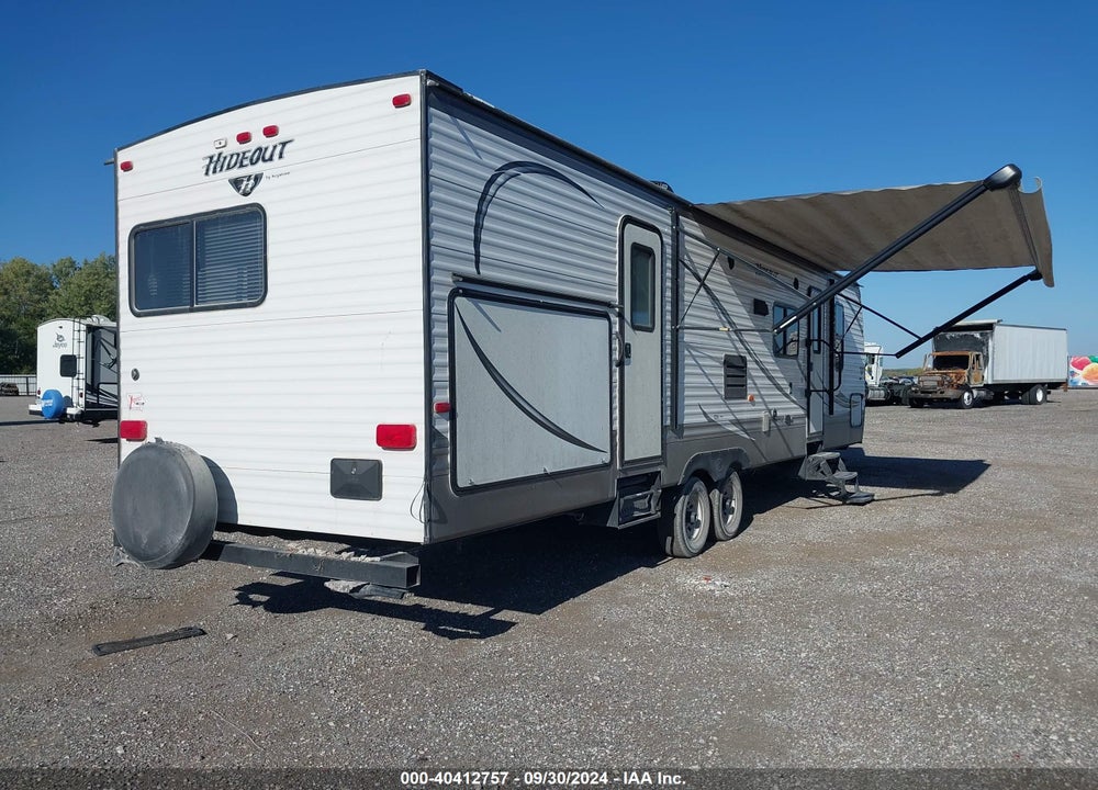 2015 KEYSTONE HIDEOUT TRAVEL TRAILER VIN: 4YDT31R22F7206772