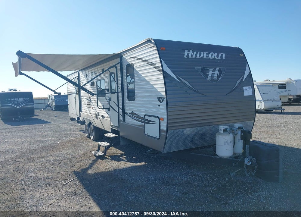 2015 KEYSTONE HIDEOUT TRAVEL TRAILER VIN: 4YDT31R22F7206772