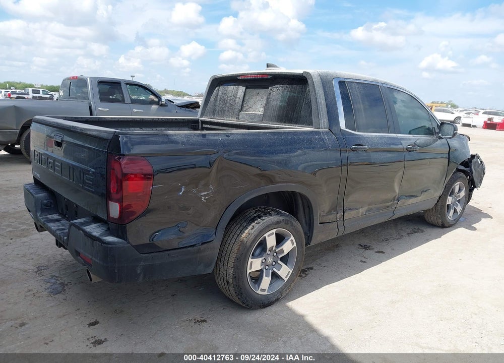 2024 HONDA RIDGELINE RTL VIN: 5FPYK3F53RB010383