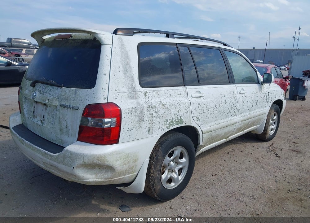 2005 TOYOTA HIGHLANDER VIN: JTEGD21AX50118016