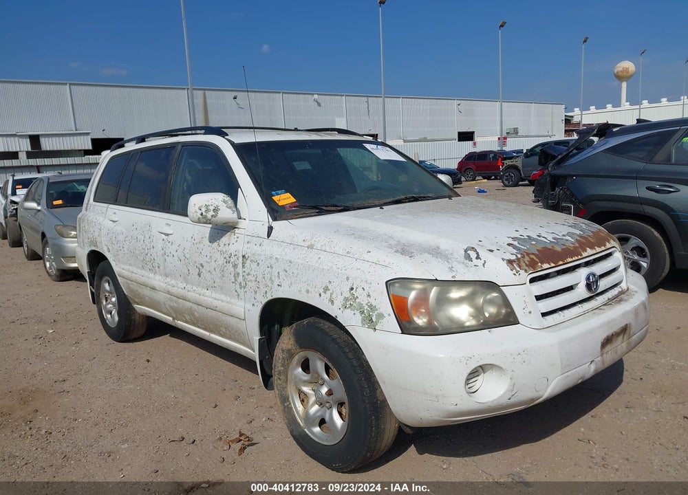 2005 TOYOTA HIGHLANDER VIN: JTEGD21AX50118016