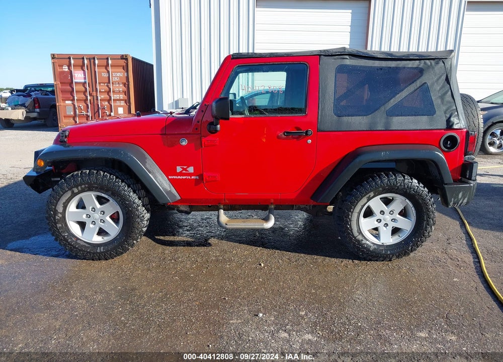2009 JEEP WRANGLER X VIN: 1J4FA24159L712208