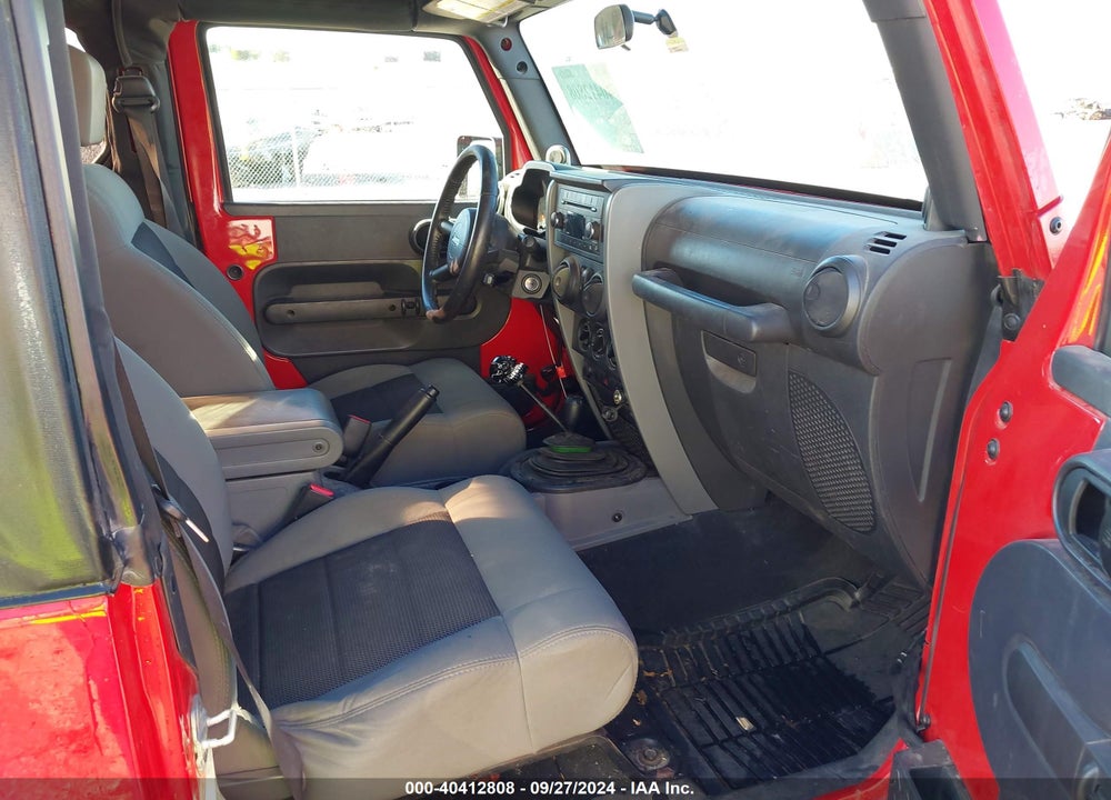 2009 JEEP WRANGLER X VIN: 1J4FA24159L712208