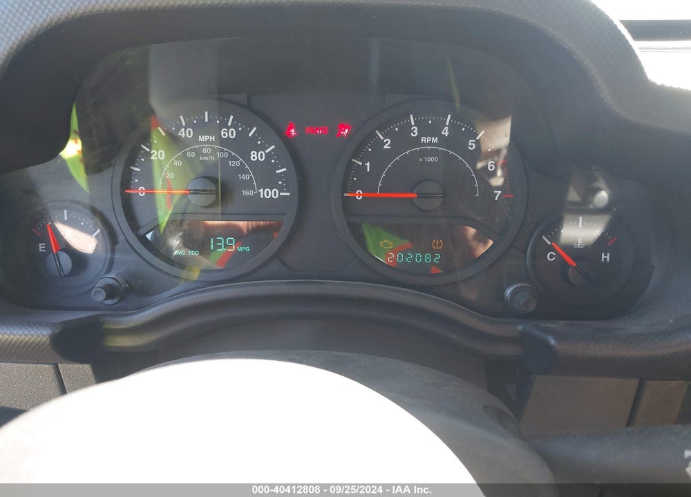 2009 JEEP WRANGLER X VIN: 1J4FA24159L712208