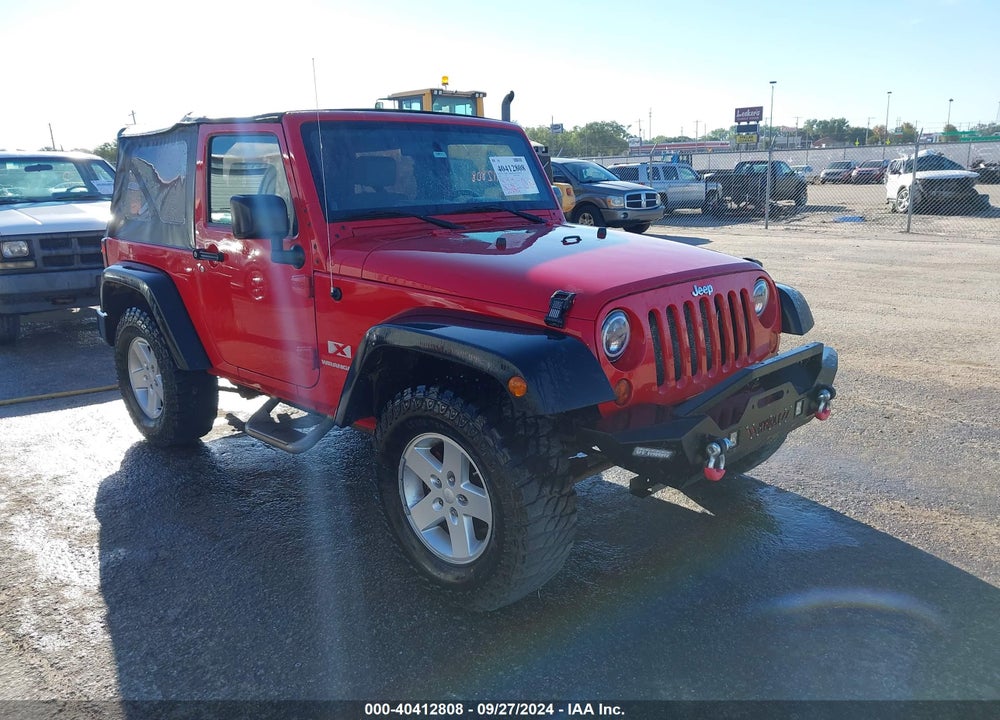 2009 JEEP WRANGLER X VIN: 1J4FA24159L712208