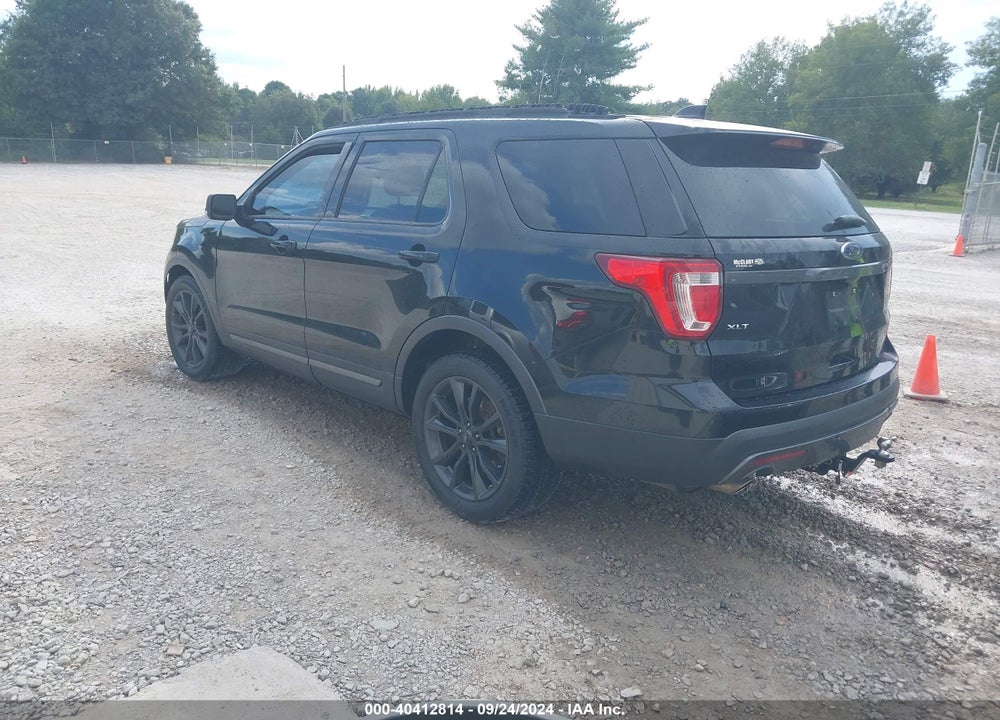 2017 FORD EXPLORER XLT VIN: 1FM5K7D88HGA14655