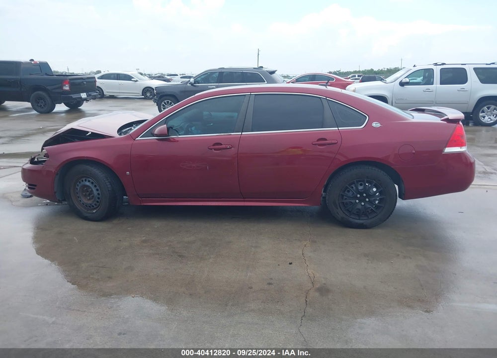 2008 CHEVROLET IMPALA LT VIN: 2G1WV58K381339584
