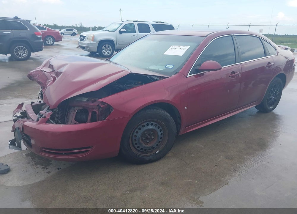 2008 CHEVROLET IMPALA LT VIN: 2G1WV58K381339584