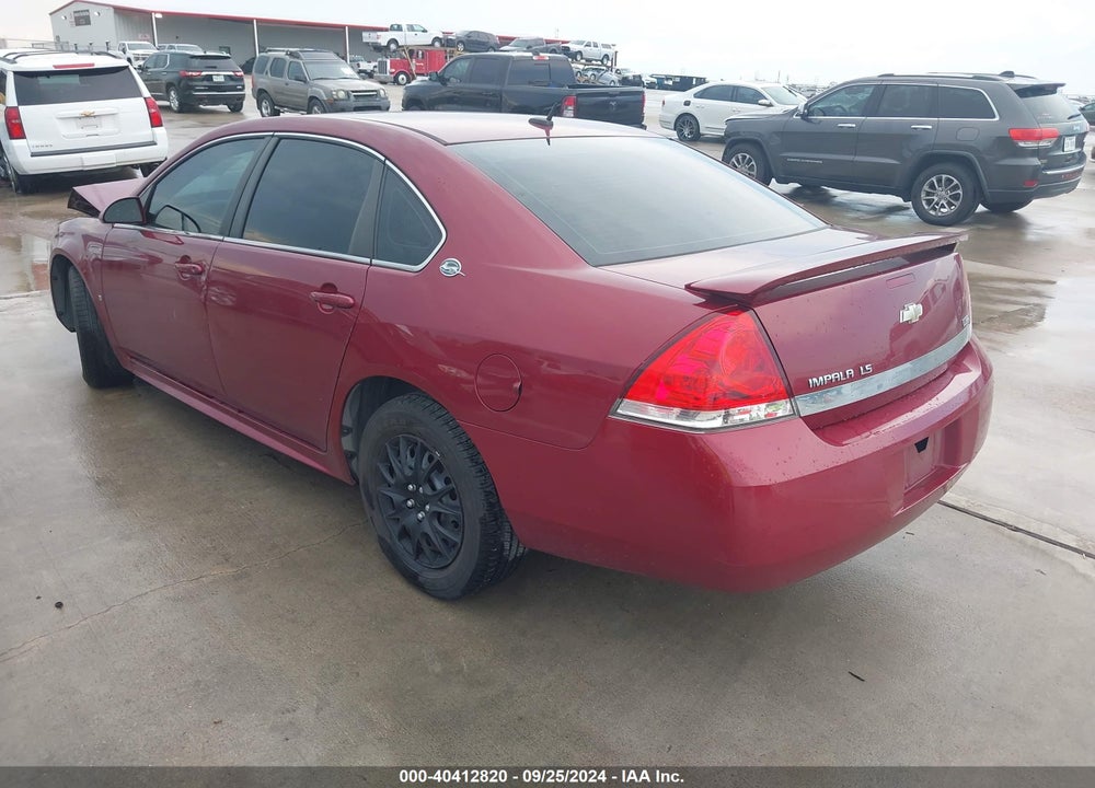 2008 CHEVROLET IMPALA LT VIN: 2G1WV58K381339584