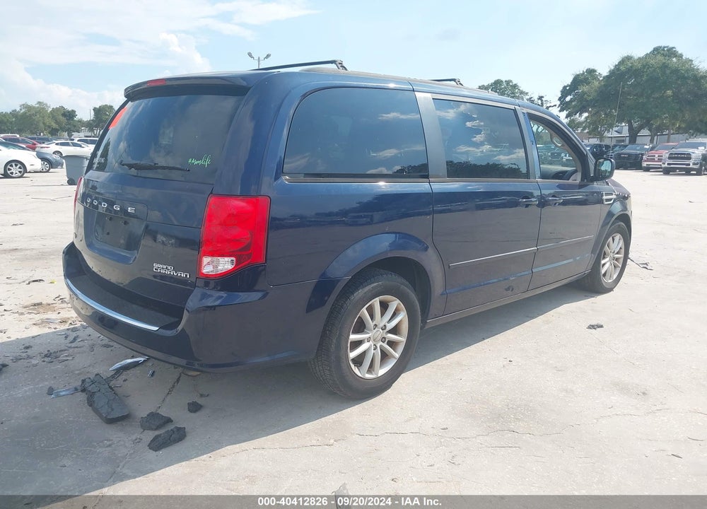 2014 DODGE GRAND CARAVAN SXT VIN: 2C4RDGCG2ER289361