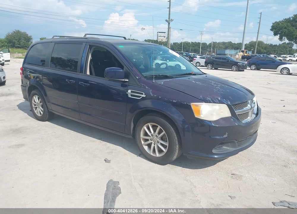 2014 DODGE GRAND CARAVAN SXT VIN: 2C4RDGCG2ER289361