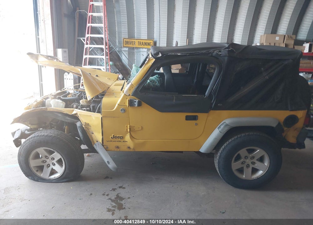 2006 JEEP WRANGLER SE VIN: 1J4FA29136P751411