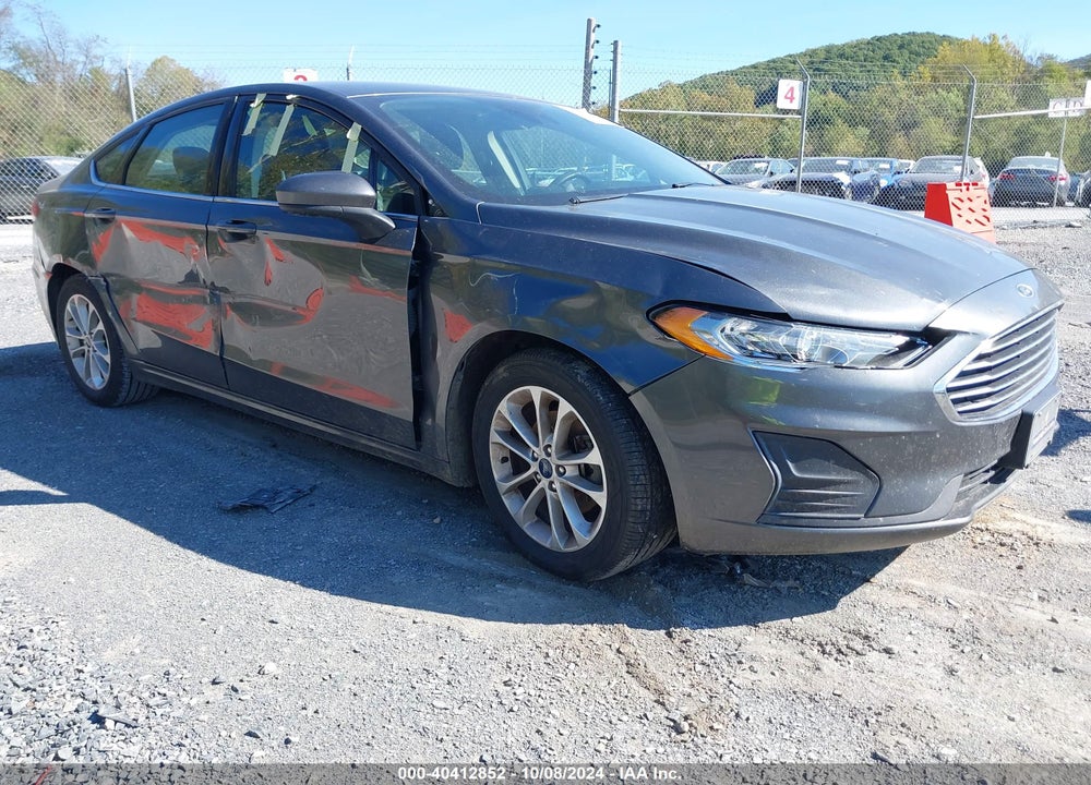 2019 FORD FUSION SE VIN: 3FA6P0HD8KR125995