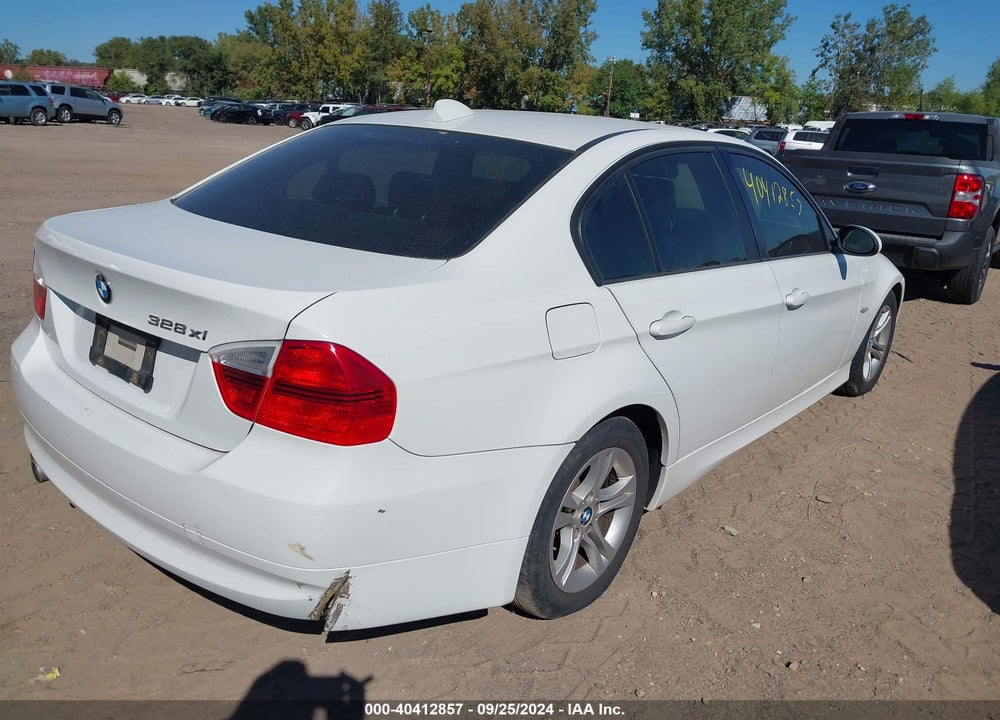 2008 BMW 328XI VIN: WBAVC93548K040037