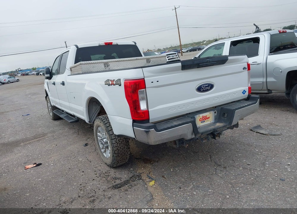 2019 FORD F-250 XLT VIN: 1FT7W2B63KEC70212