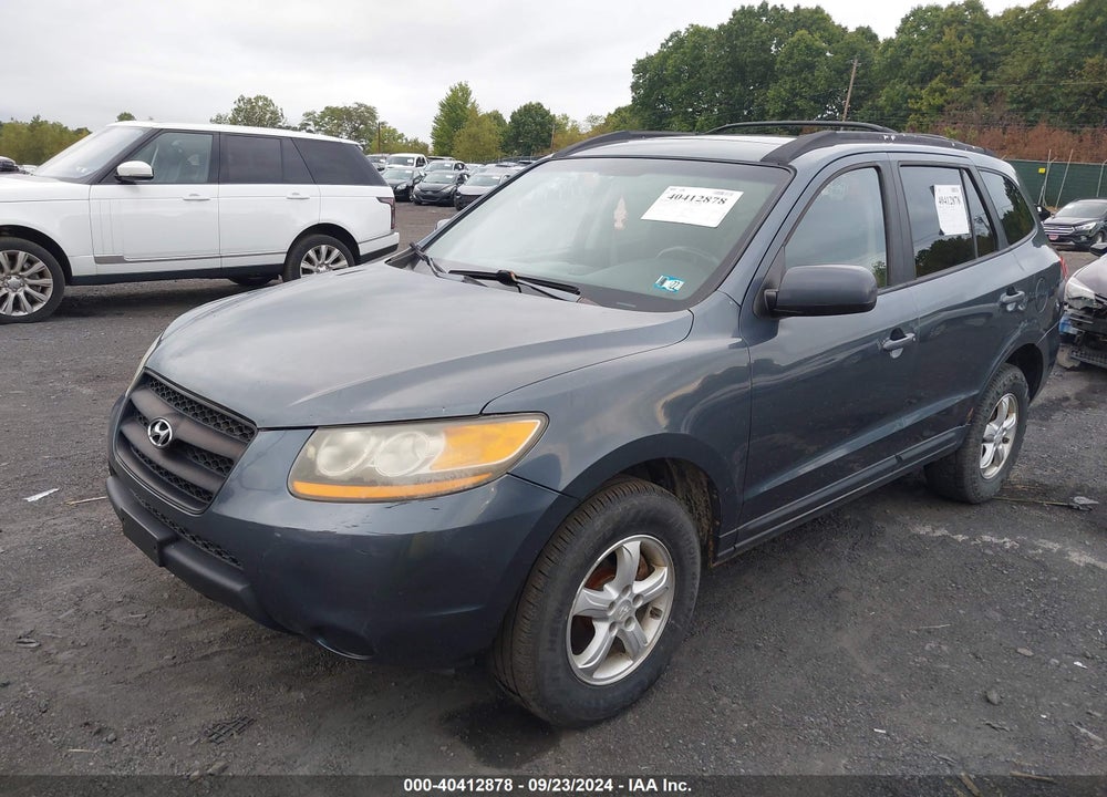 2008 HYUNDAI SANTA FE GLS VIN: 5NMSG73D08H195394