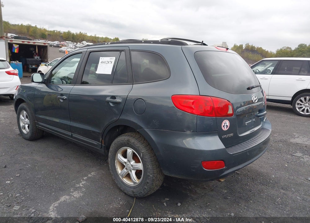 2008 HYUNDAI SANTA FE GLS VIN: 5NMSG73D08H195394