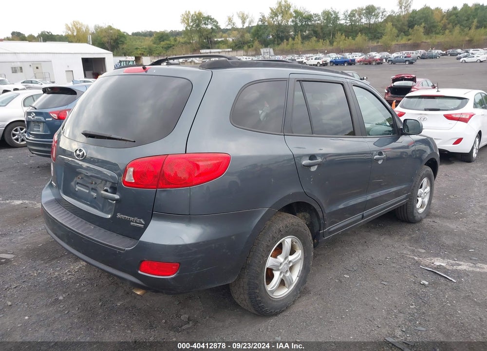 2008 HYUNDAI SANTA FE GLS VIN: 5NMSG73D08H195394