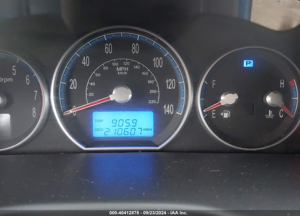 2008 HYUNDAI SANTA FE GLS VIN: 5NMSG73D08H195394