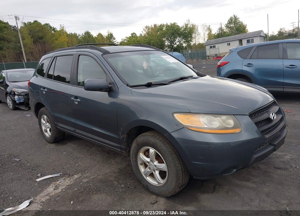 2008 HYUNDAI SANTA FE GLS VIN: 5NMSG73D08H195394