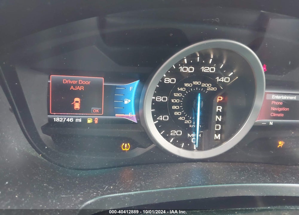 2012 FORD EXPLORER LIMITED VIN: 1FMHK7F89CGA15445