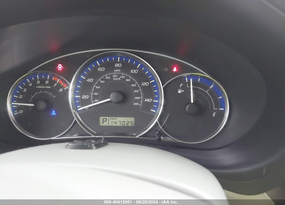 2011 SUBARU FORESTER 2.5X VIN: JF2SHABC4BH720227