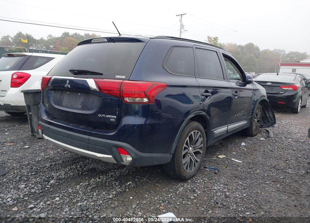 2016 MITSUBISHI OUTLANDER VIN: JA4AZ3A36GZ007622