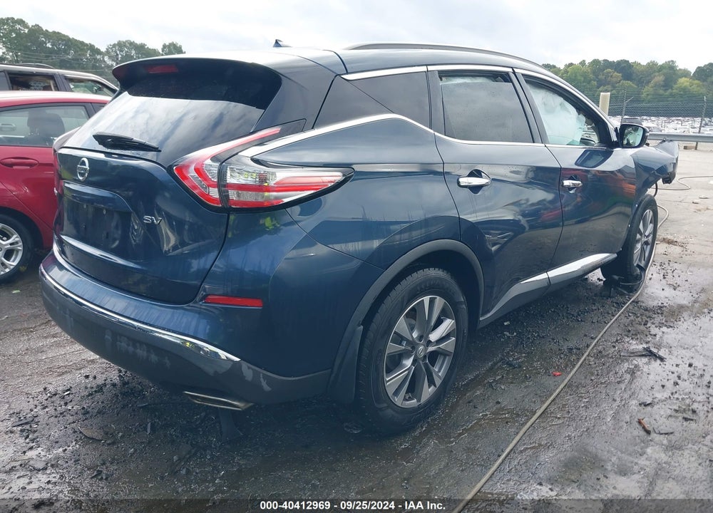 2015 NISSAN MURANO SV VIN: 5N1AZ2MG3FN220141