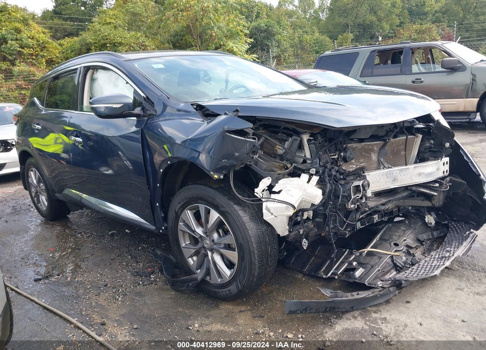 2015 NISSAN MURANO SV VIN: 5N1AZ2MG3FN220141